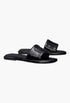 Perfect Black - Double T Sport Slide - GLAM MODA